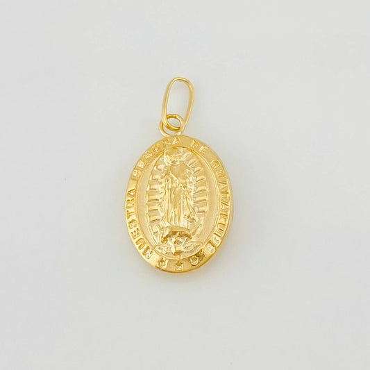 Pendant Virgin of Guadalupe 1.05g / 1 in Yellow Gold 18K