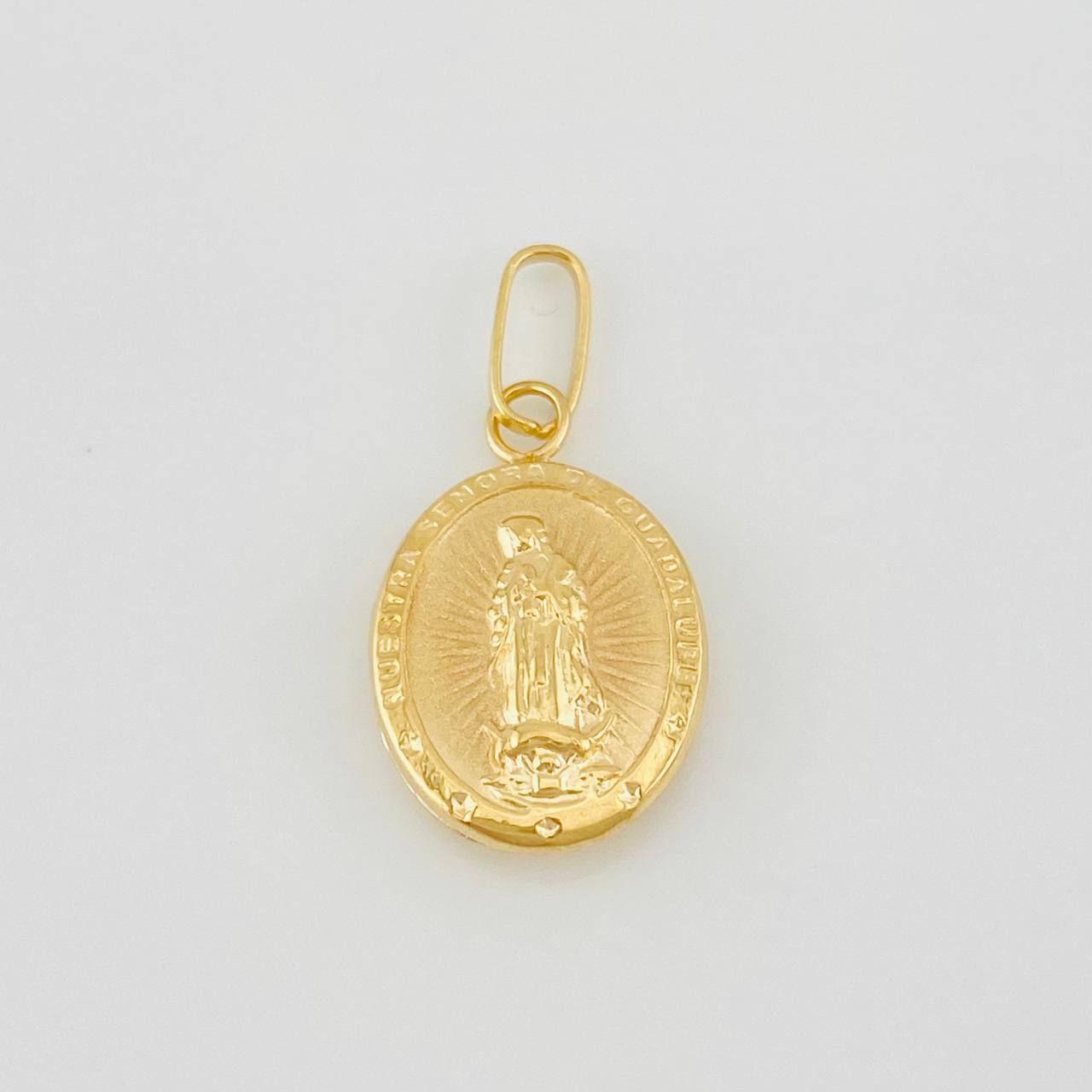 Dije Virgen de Guadalupe 0.7g / 3/4 in Oro Amarillo 18K