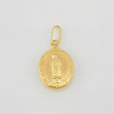 Dije Virgen de Guadalupe 0.7g / 3/4 in Oro Amarillo 18K