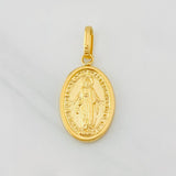 Dije Virgen Milagrosa 1.2g / 1 in Oro Amarillo 18K