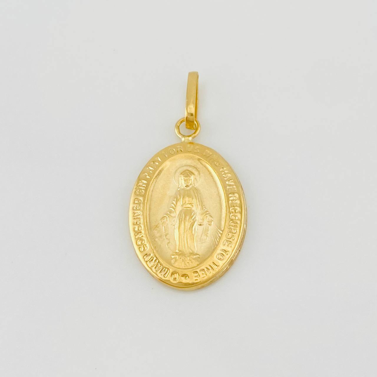 Dije Virgen Milagrosa 1.15g / 1 in Oro Amarillo 18K