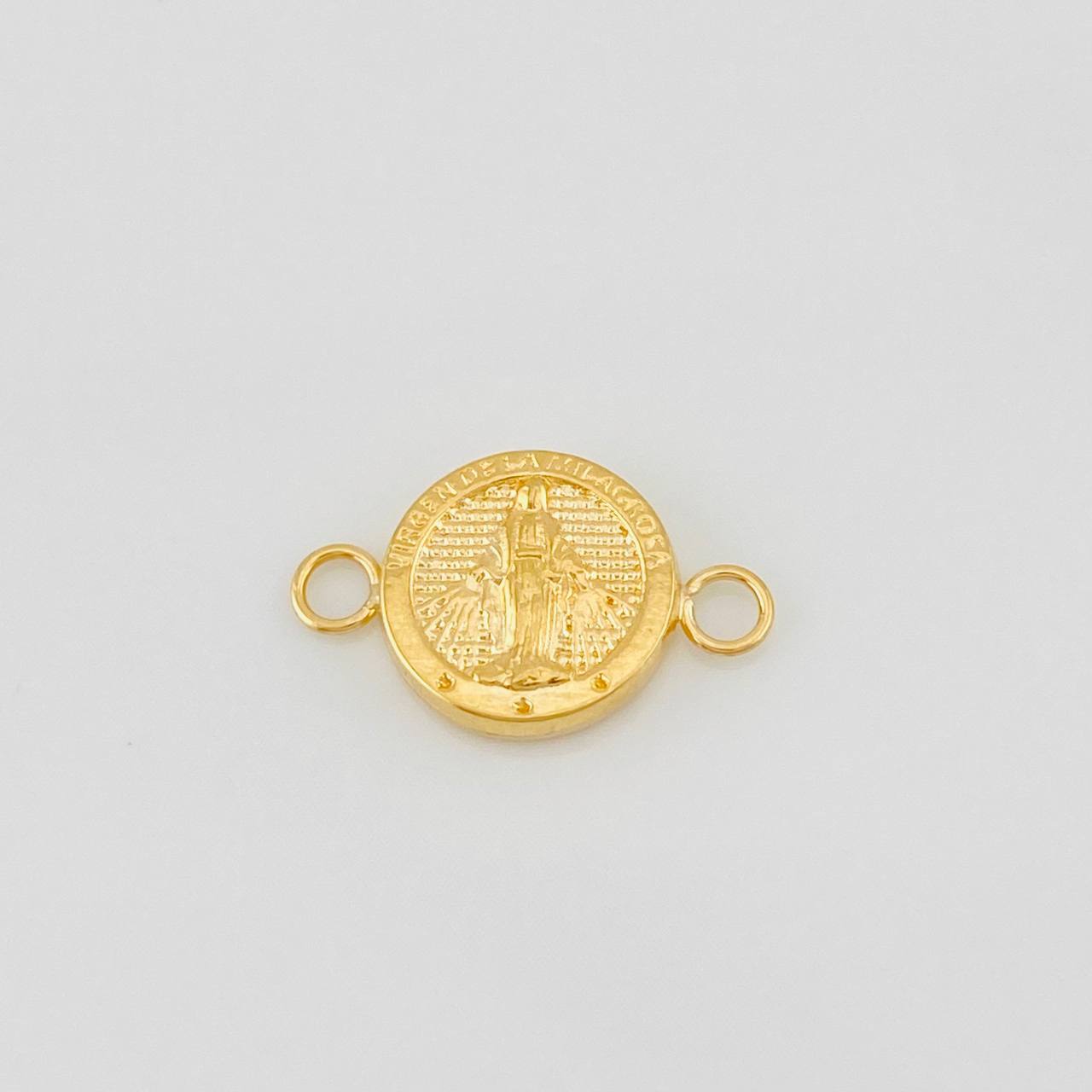 Herraje Virgen Milagrosa 0.5g / 3/4 in Oro Amarillo 18K