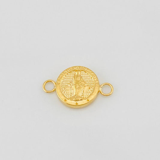 Herraje Virgen Milagrosa 0.5g / 3/4 in Oro Amarillo 18K