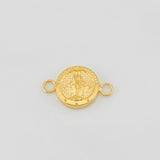 Herraje Virgen Milagrosa 0.5g / 3/4 in Oro Amarillo 18K