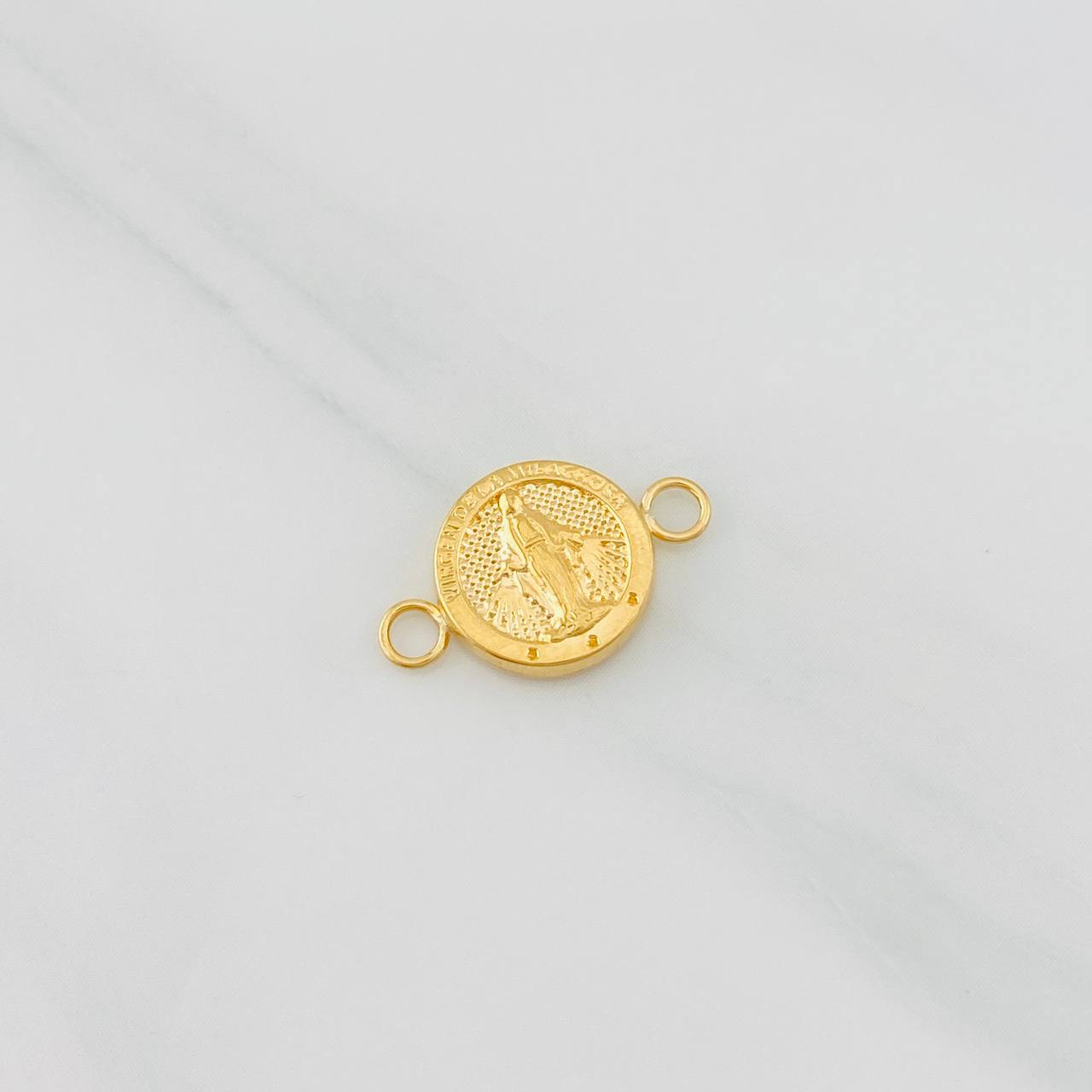 Herraje Virgen Milagrosa 0.5g / 3/4 in Oro Amarillo 18K