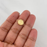 Herraje Virgen Milagrosa 0.5g / 3/4 in Oro Amarillo 18K
