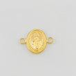 Charm Miraculous Virgin 0.6g / 1/2 in Yellow Gold 18K