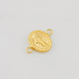 Charm Miraculous Virgin 0.6g / 1/2 in Yellow Gold 18K