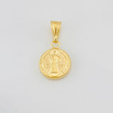 Dije San Benito 0.65g / 3/4 in Oro Amarillo 18K