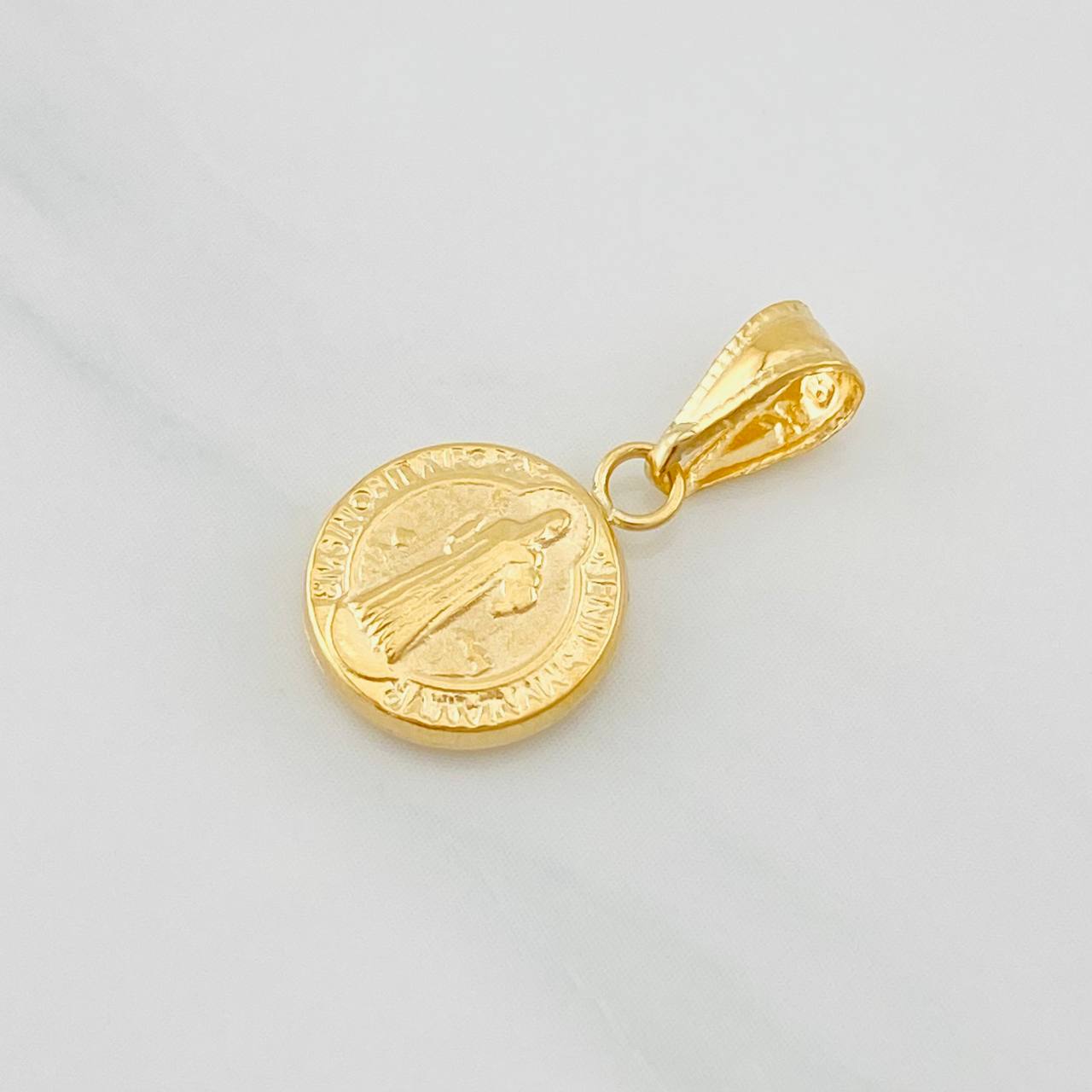 Dije San Benito 0.65g / 3/4 in Oro Amarillo 18K