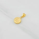 Dije San Benito 0.65g / 3/4 in Oro Amarillo 18K