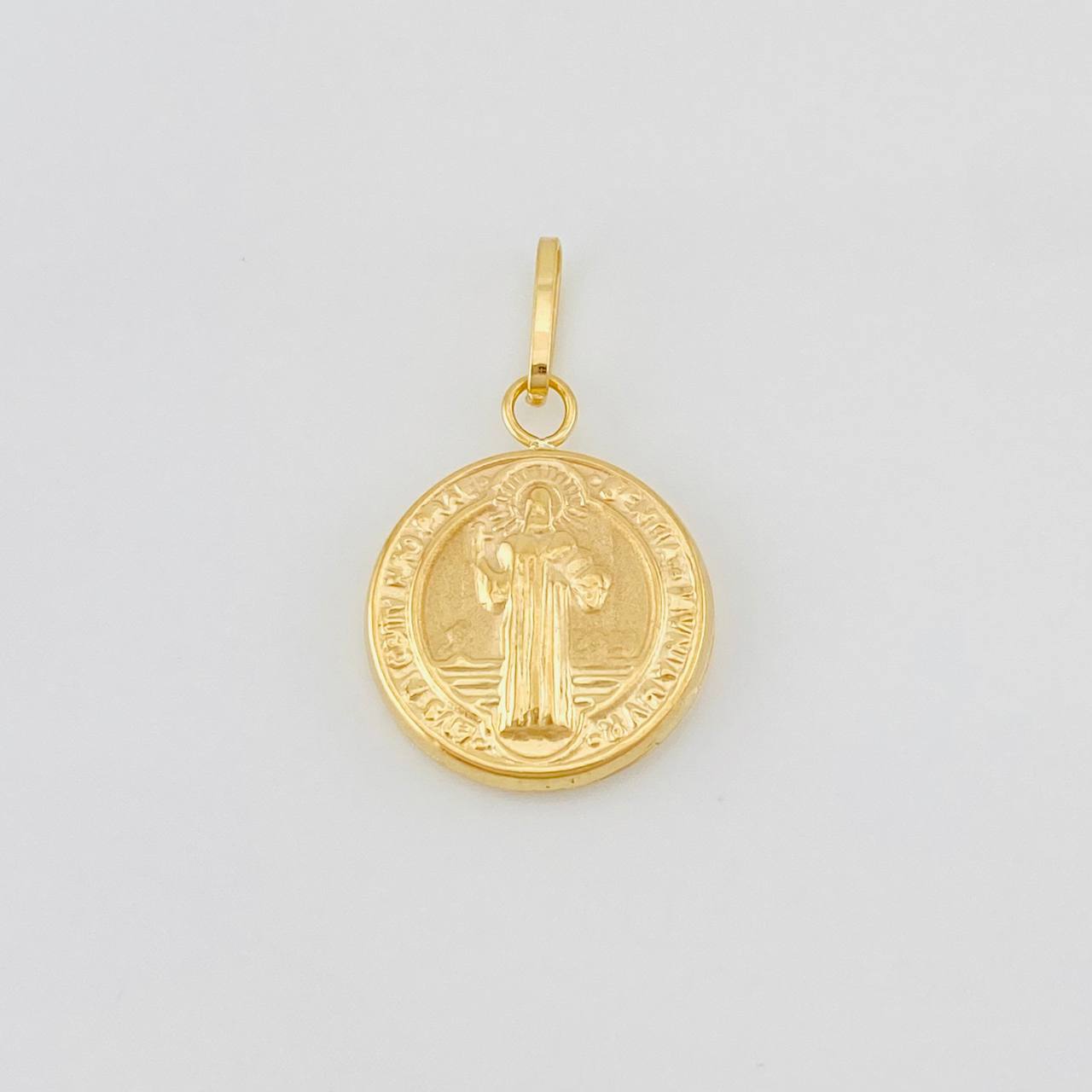Dije San Benito 0.35g / 1/2 in Oro Amarillo 18K