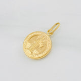 Dije San Benito 0.35g / 1/2 in Oro Amarillo 18K