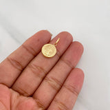 Dije San Benito 0.85g / 3/4 in Oro Amarillo 18K