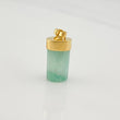 Dije Morralla Esmeralda 0.8g / 3/4 in Oro Amarillo 18K