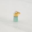 Dije Morralla Esmeralda 0.8g / 3/4 in Oro Amarillo 18K