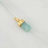 Dije Morralla Esmeralda 0.8g / 3/4 in Oro Amarillo 18K