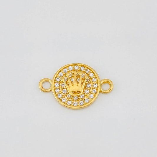 Herraje Corona 1.3g / 1 in Oro Amarillo 18K