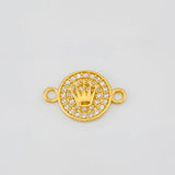 Charm Crown 1.3g / 1 in Yellow Gold 18K