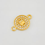 Charm Crown 1.3g / 1 in Yellow Gold 18K