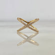Anillo X 3.6gr / T7 / Oro Amarillo 18K ©
