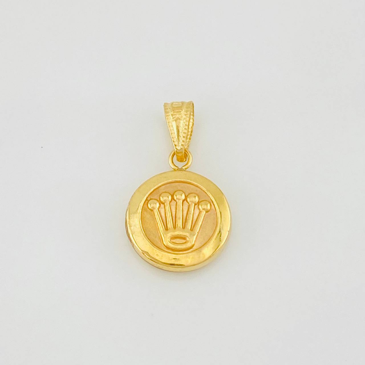 Dije Corona 1.35g / 3/4 in Oro Amarillo 18K