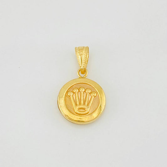 Pendant Crown 1.35g / 3/4 in Yellow Gold 18K
