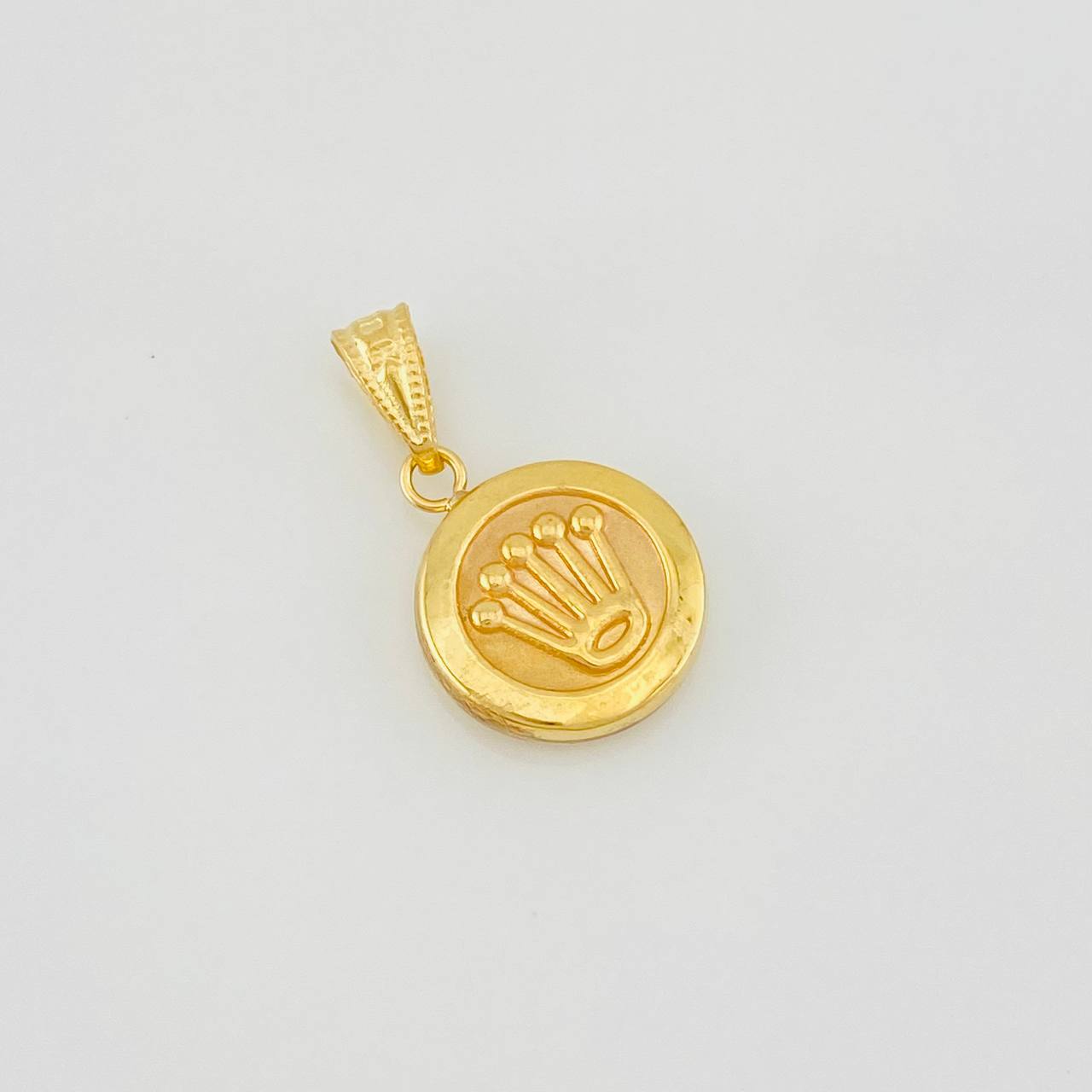 Dije Corona 1.35g / 3/4 in Oro Amarillo 18K