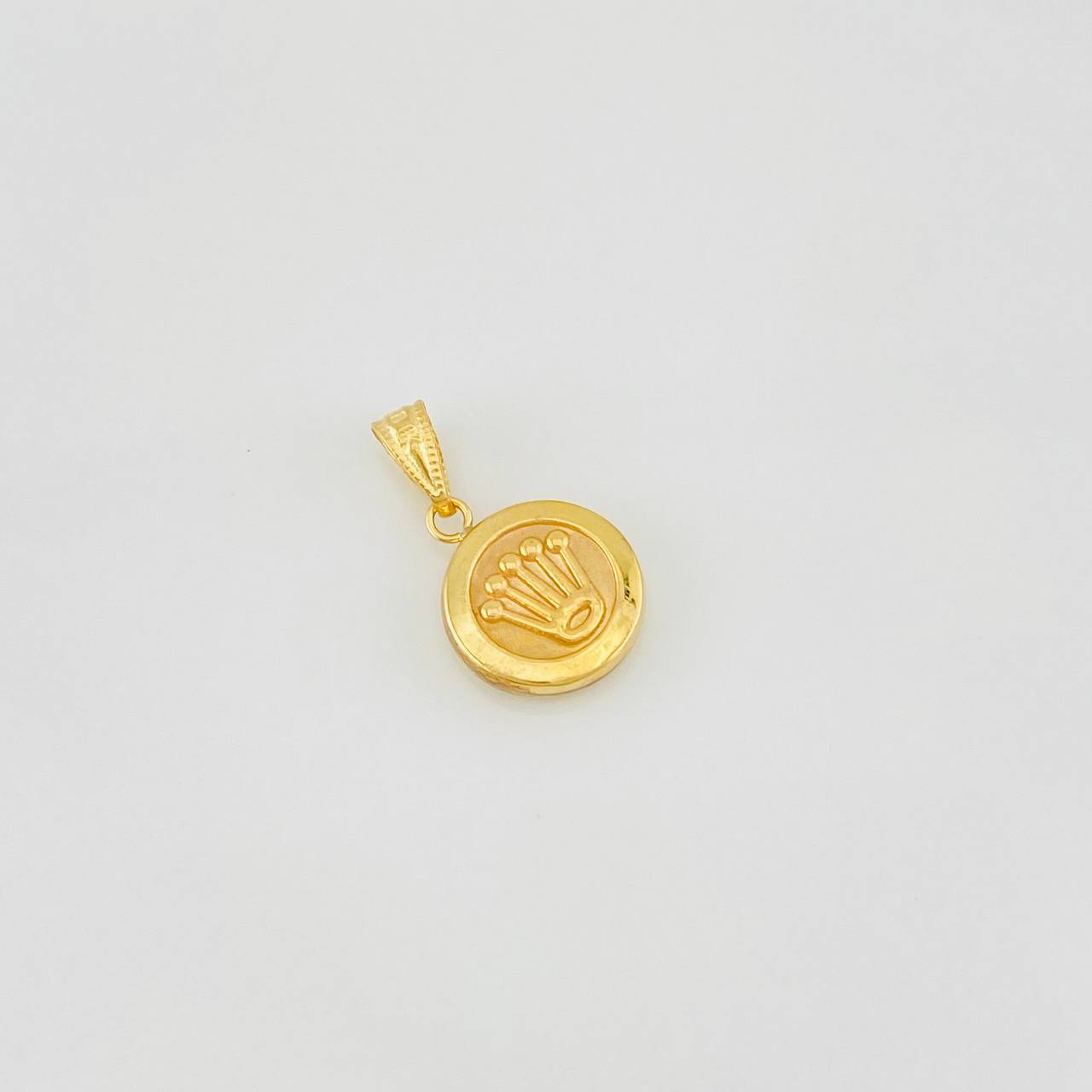 Dije Corona 1.35g / 3/4 in Oro Amarillo 18K