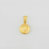 Dije Corona 1.05g / 3/4 in Oro Amarillo 18K