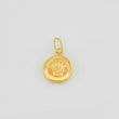 Dije Corona 0.6g / 3/4 in Oro Amarillo 18K