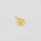 Dije Corona 0.6g / 3/4 in Oro Amarillo 18K