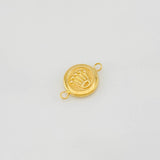 Herraje Corona 0.8g / 3/4 in Oro Amarillo 18K