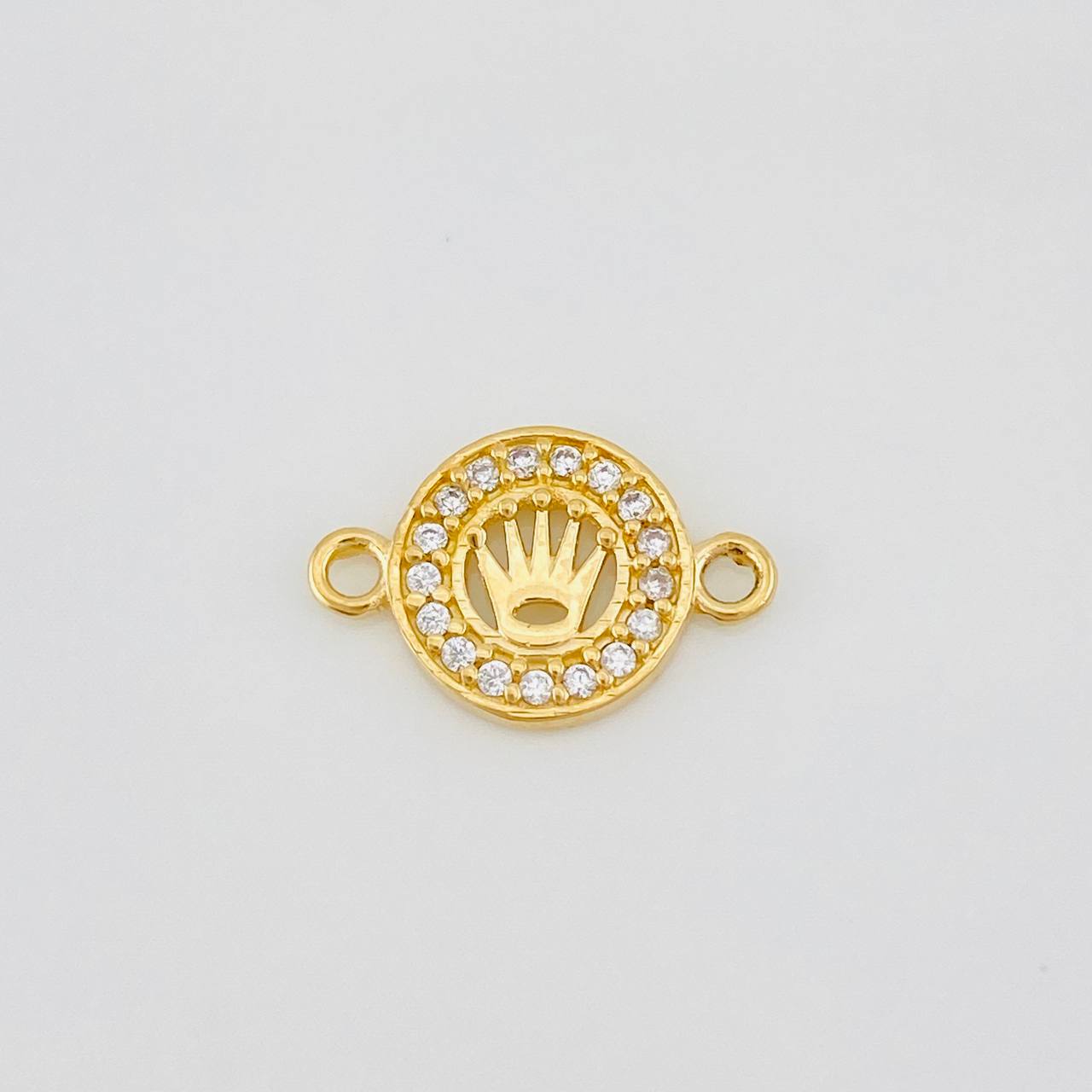 Herraje Corona 0.7g / 1/2 in Oro Amarillo 18K