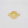 Herraje Corona 0.7g / 1/2 in Oro Amarillo 18K