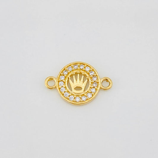 Herraje Corona 0.7g / 1/2 in Oro Amarillo 18K