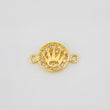 Herraje Corona 0.95g / 1/2 in Oro Amarillo 18K