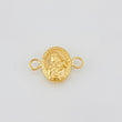 Herraje Virgen del Carmen 0.4g / 1/2 in Oro Amarillo 18K