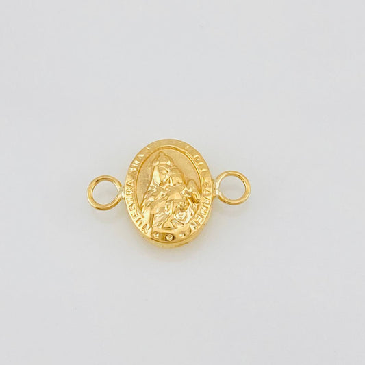 Herraje Virgen del Carmen 0.4g / 1/2 in Oro Amarillo 18K