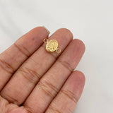 Herraje Virgen del Carmen 0.45g / 1/2 in Oro Amarillo 18K