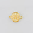 Herraje Espíritu Santo 0.6g / 1/2 in Oro Amarillo 18K