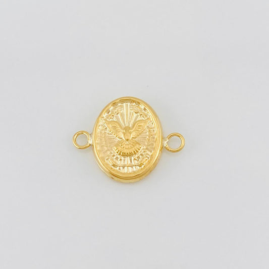 Herraje Espíritu Santo 0.6g / 1/2 in Oro Amarillo 18K