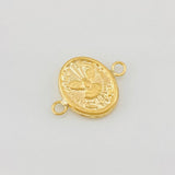 Herraje Espíritu Santo 0.6g / 1/2 in Oro Amarillo 18K