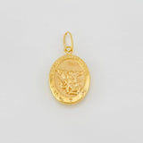 Dije San Miguel Arcangel 0.95g / 3/4 in Oro Amarillo 18K