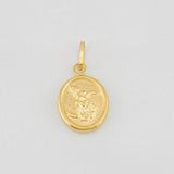 Pendant Saint Michael the Archangel 0.7g / 3/4 in Yellow Gold 18K