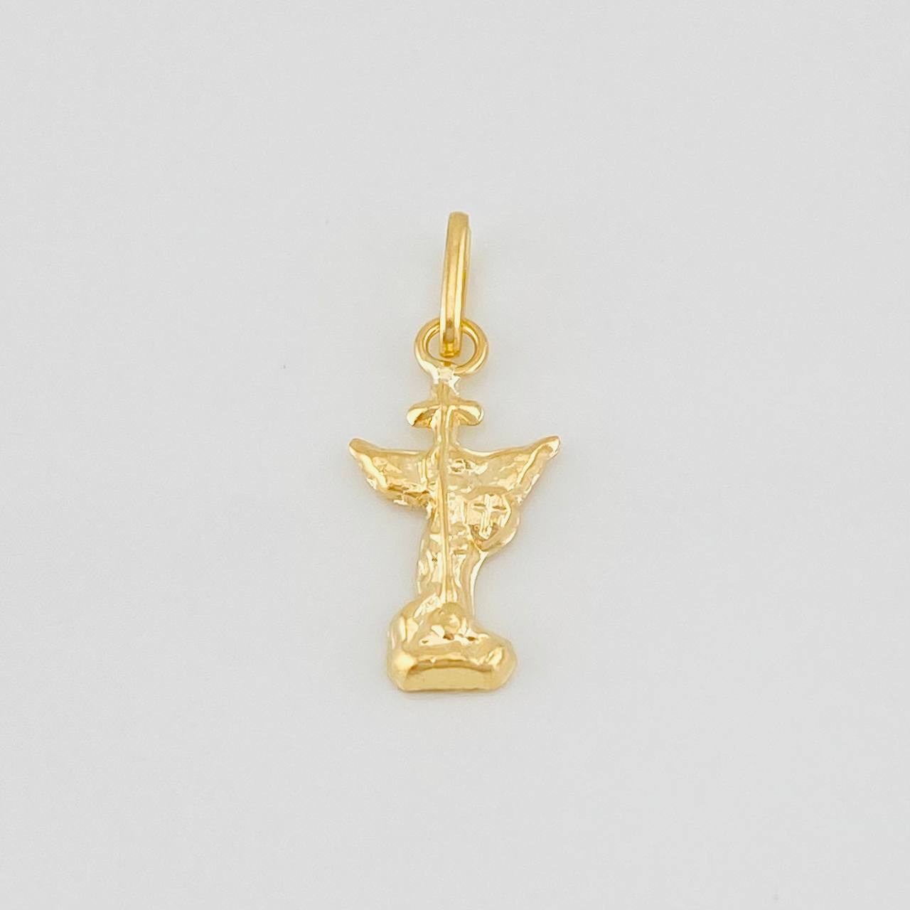 Dije San Miguel Arcángel 0.5g / 3/4 in Oro Amarillo 18K