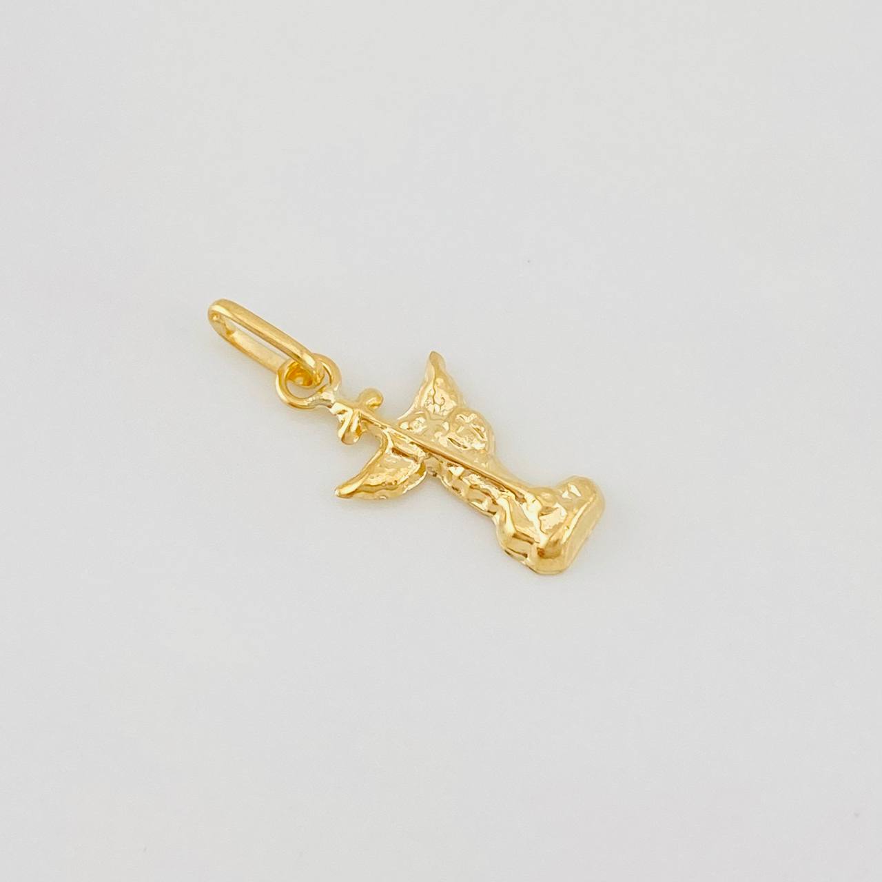 Dije San Miguel Arcángel 0.5g / 3/4 in Oro Amarillo 18K