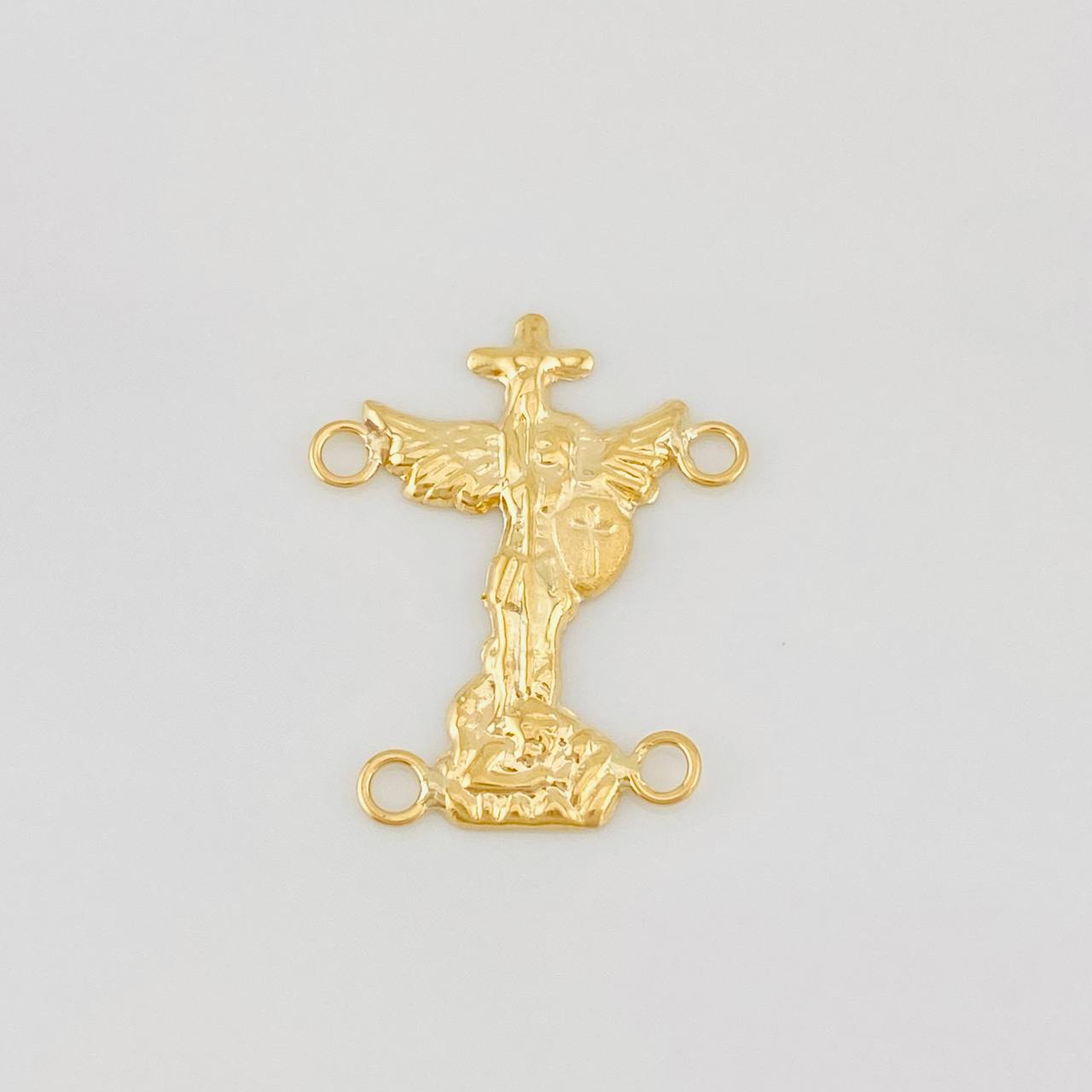 Charm Saint Michael Archangel 0.65g / 3/4 in Yellow Gold 18K