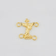 Charm Saint Michael Archangel 0.4g / 1/2 in Yellow Gold 18K