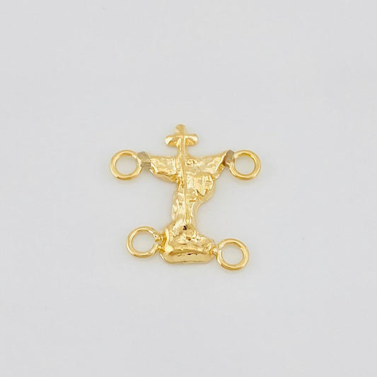 Herraje San Miguel Arcangel 0.45g / 1/2 in Oro Amarillo 18K